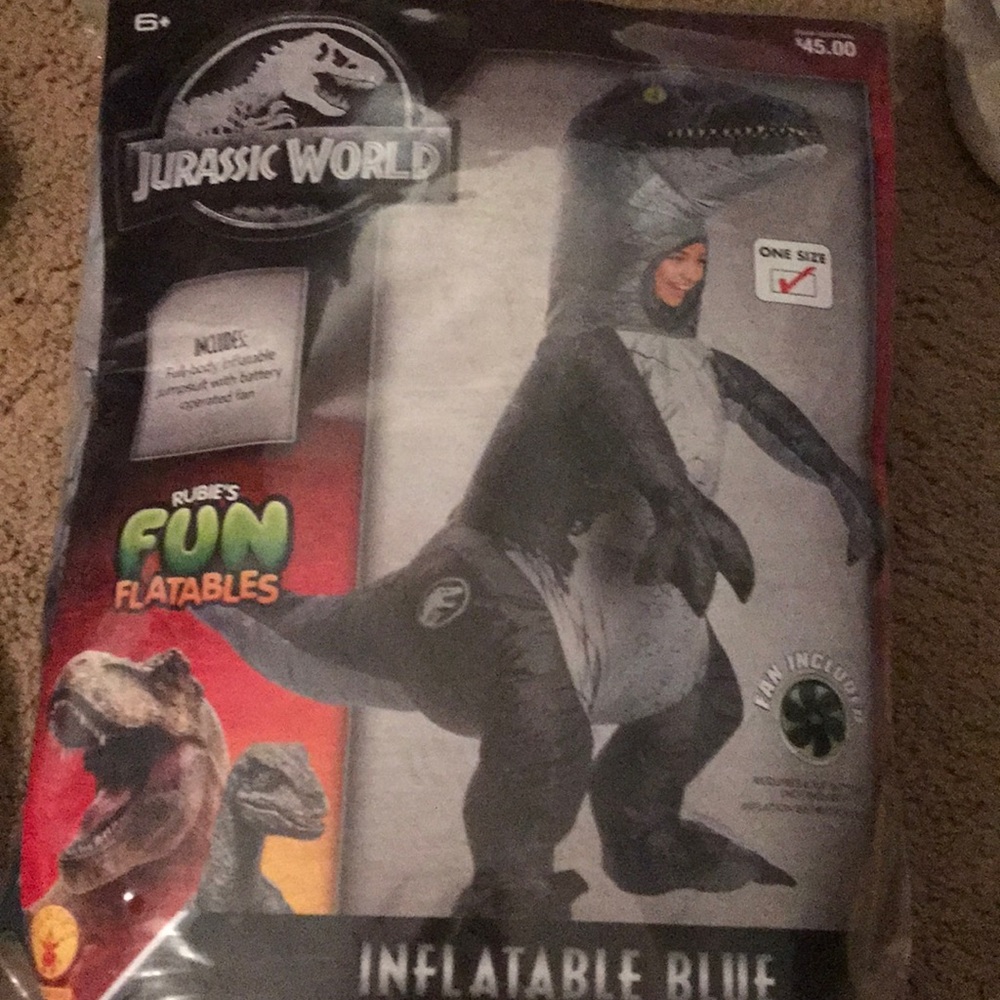 Inflatable ‘Blue’ costume